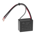 Ceiling Fan Capacitor CBB61 1.5/2.5uF 350V AC 3 Wires Metallized Polypropylene Film Capacitor 38x31x21mm for Electric Fan Pump Motor Generator
