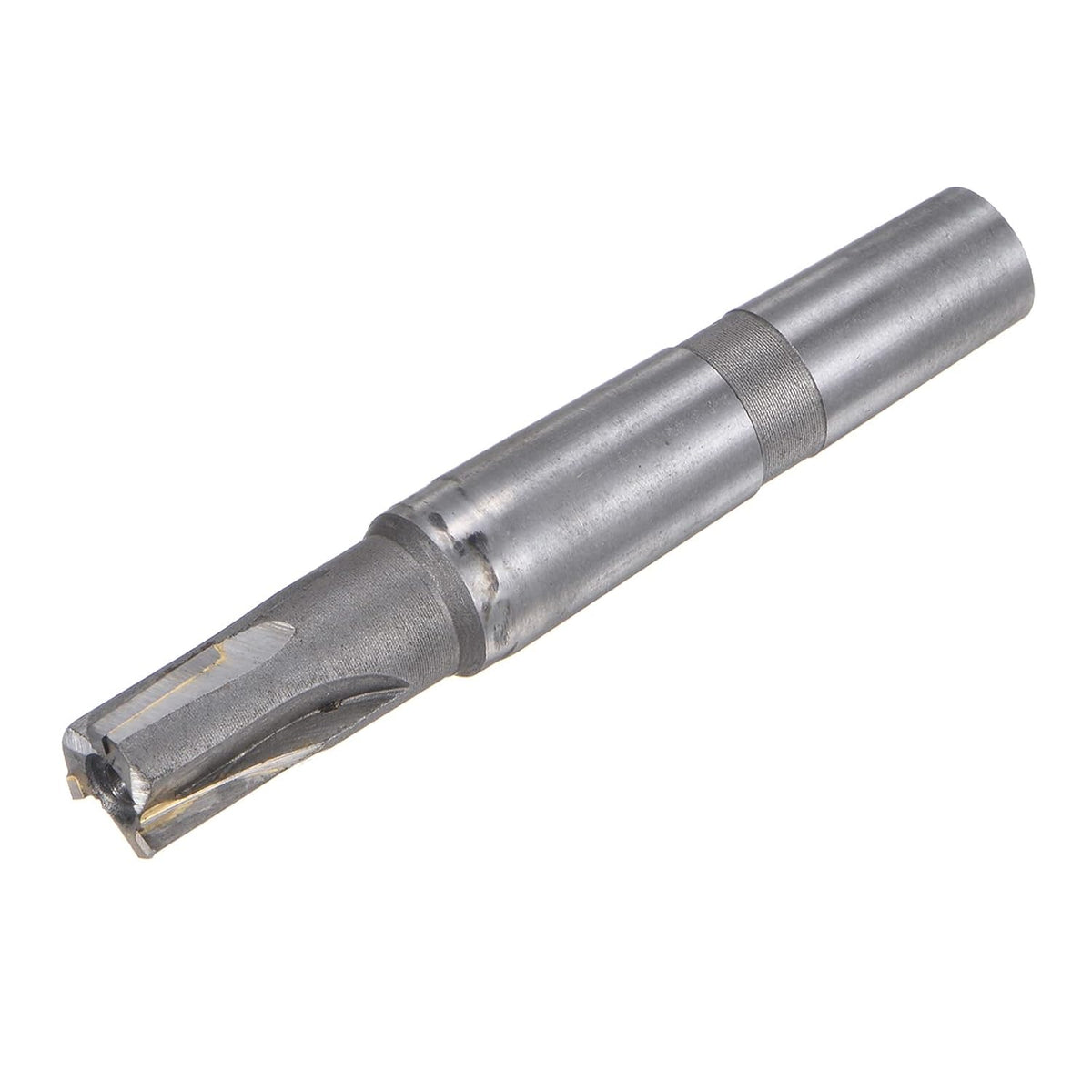 Square Nose End Mill, 15mm Cutting Dia C1 Tungsten Carbide Tip 3 Straight Flutes Milling Cutter with MT2 Morse Taper Shank