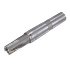 Square Nose End Mill, 15mm Cutting Dia C1 Tungsten Carbide Tip 3 Straight Flutes Milling Cutter with MT2 Morse Taper Shank