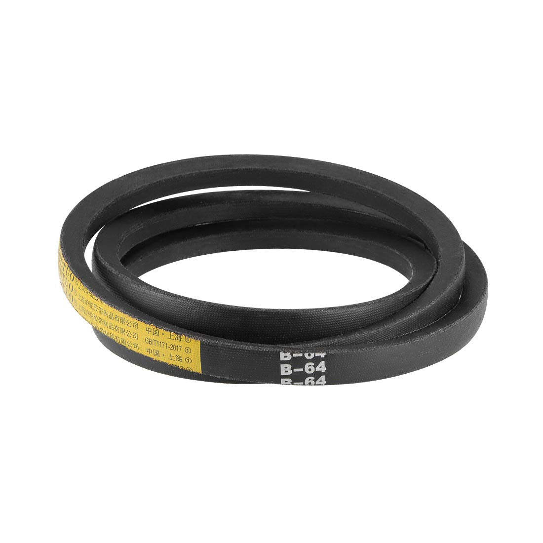 B-64 V-Belts 64" Pitch Length, B-Section Rubber Drive Belt
