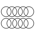 Nitrile Rubber O-Rings 39mm OD 35mm ID 2mm Width, Metric Sealing Gasket for Automotive Machine Plumbing, Pack of 10