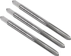 3pcs Machine Thread Taps 8-40 UN 2B High Speed Steel 6542 Straight Flute Screw Thread Milling Taps Threading Tapping Repair Tools