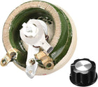 150 Ohm 100W High Power Ceramic Wirewound Potentiometer with Knob Rheostat Variable Resistor