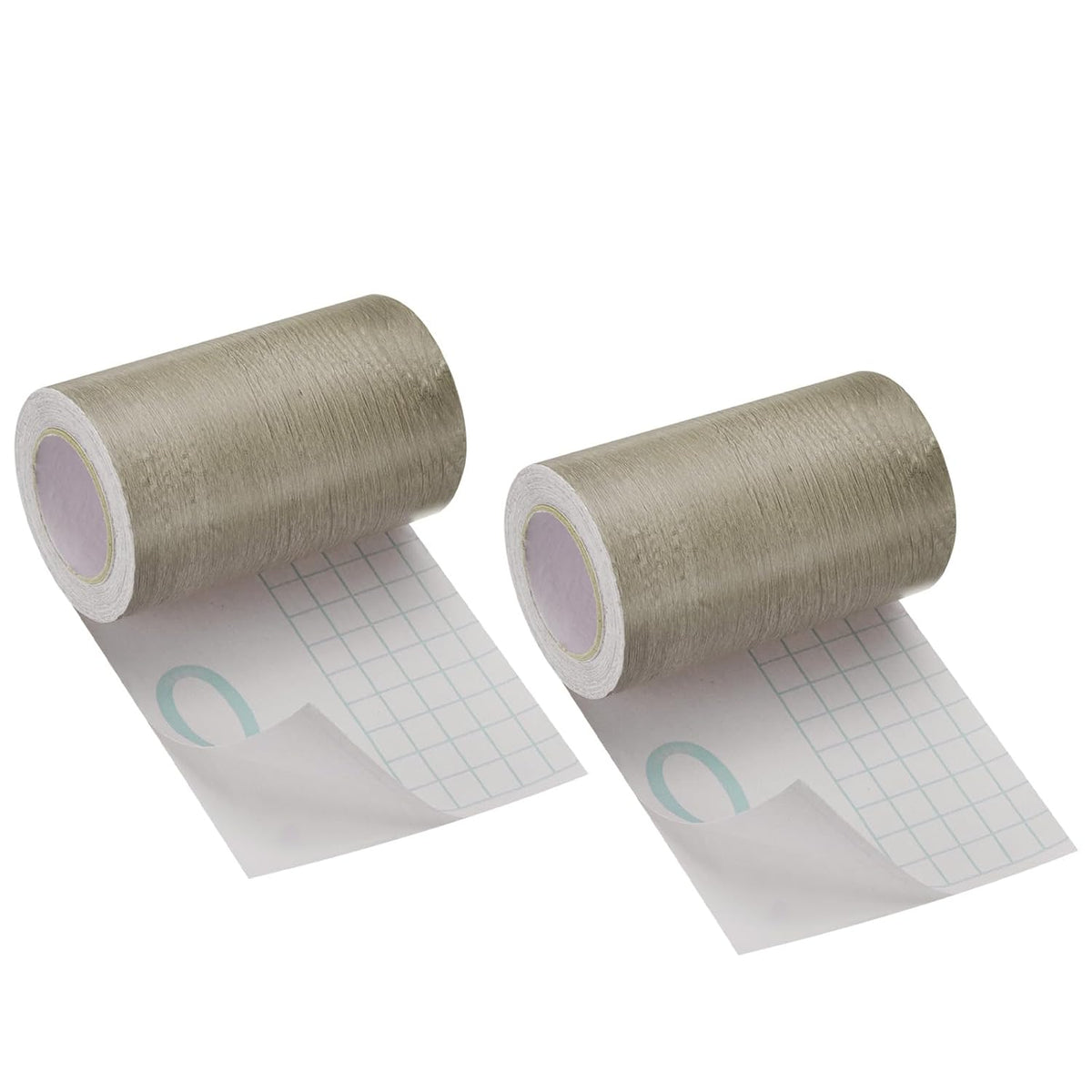 2pcs Wood Grain Tape, 4" x33 Ft Self Adhesive Wood Grain Repair Patch for Baseboards, Doors, Floor Repair, Furniture Home Decor Gray Oak