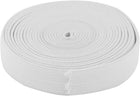 LinkMejor Polyester Tailoring Sewing Stretchy Knitting Elastic Band Strap Rope 2.73 Yards White