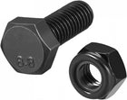 M8x20mm Hex Head Screw Bolts Nut Set Fastener Carbon Steel, Total 40pcs