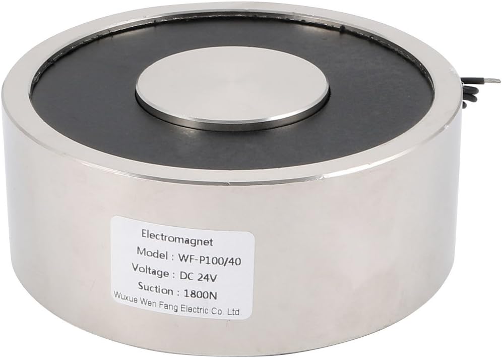 24V DC 1800N Electric Lifting Magnet Electromagnet Solenoid Lift Holding