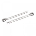 Split Cotter Pin, 4mm x 40mm Stainless Steel Clip Fastener Fitting for Automotive, Mechanics, Silver Tone, 30Pcs