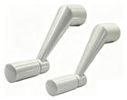 Fönsterhandtag, [H 3713], Vit, 2 pack, 3/8" splinanslutningshandtag