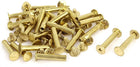 Screw Post Female 5x25mm Belt Buckle Binding Bolts Leather Fastener 30 Sets