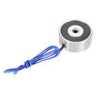 Round Solenoid Electromagnet DC 12V 50N 11LB/5Kg Electric Magnet Electric Lifting Magnet for Automation Equipment