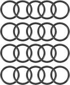 Nitrile Rubber O-Rings, 15mm OD 12mm ID 1.5mm Width, Metric Sealing Gasket, Pack of 20