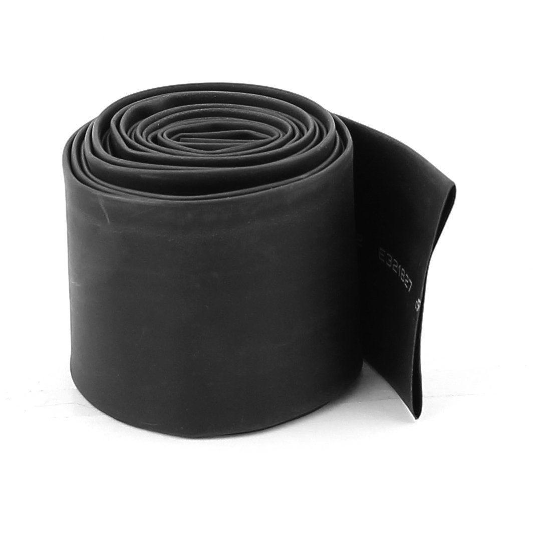 30mm Dia 2M Long Wire Wrap Heat Shrinkable Shrink Tube Sleeve Black