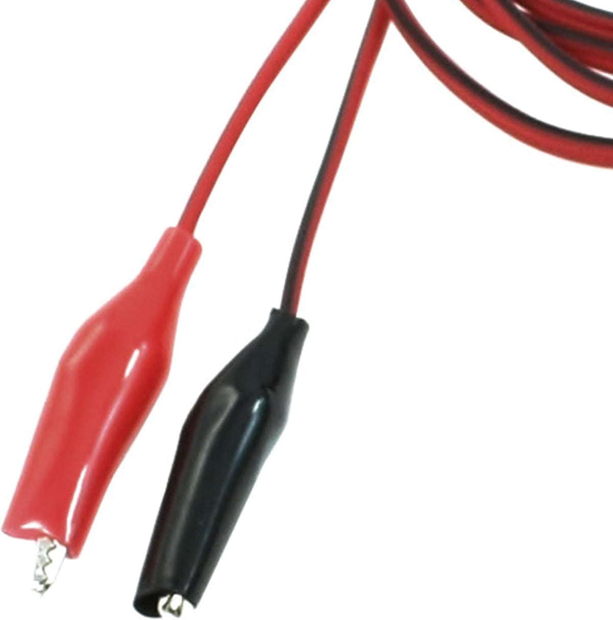 Testleitersatz mit Krokodilklemmen, 36.2" Doppelendiges Krokodil Draht Test Flexibles Kabel mit Klemmen, Heimbefestigung Abdeckung Doppelseitiger Tester Draht für elektrische Prüfung