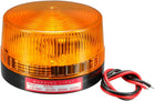 LED Warning Light Indicator Flashing Industrial Signal Tower Lamp DC 12V 1W Yellow LTE-5061