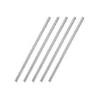 4mm x 150mm 304 Stainless Steel Solid Round Rod for DIY Craft - 5pcs