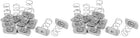 M8 304 Stainless Steel Strut Spring Channel Nuts 10 Pcs (Pack of 2)
