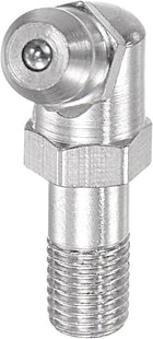 Metric Nickel Plated Brass Straight Grease Fitting M6 x 0.75mm Thread Hydraulic Lengthened Grease Fitting Accessories