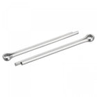 Split Cotter Pin, 5mm x 80mm Stainless Steel Clip Fastener Fitting for Automotive, Mechanics, Silver Tone, 8Pcs