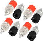 8 Pcs Video Speaker Terminal Connector Binding Post 4mm