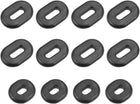 Side Cover Grommet Single Side Rubber Oval Washer 2Set