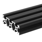 V Slot 2060 Aluminum Extrusion Profile European Standard 150mm x 60mm Anodized Black Linear Rail Extrusion Frame for 3D Printer, CNC, DIY