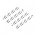 10mm x 100mm Dowel Pin 304 Stainless Steel Shelf Support Pin Fasten Elements Silver Tone 4pcs