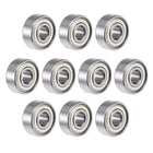R3ZZ Deep Groove Ball Bearing 3/16"x1/2"x10/51" Double Shielded ABEC-3 Bearings 10-Pack