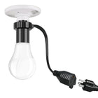3 in 1 Lichtstopcontactadapter, E26/E27 Stekkeradapter, 3 Poot