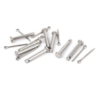 a15070600ux0042-DM Clevis Pins Fastener, 304 Stainless Steel, M3 x 20 mm Flat Head (Pack of 8)