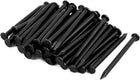 Hardware Nails 2-inch Length Carbon Steel Point Tip Wall Cement Nail Black 50pcs
