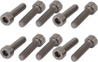 10 Pcs M5x20mm Thread Hex Socket Drive Cap Head Titanium Screw