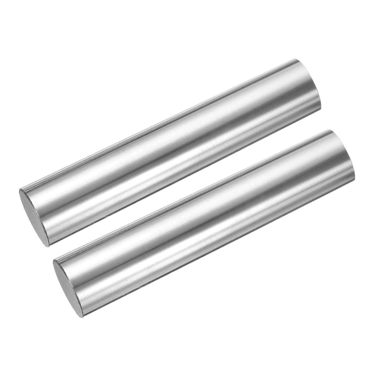 2pcs Linear Motion Rod Shaft Guide 20mm x 100mm (0.787" x 3.94") Case Hardened Steel Chrome Plated, Metric Linear Rail Rod for 3D Printer, CNC Machine