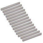 60mmx5mmx5mm Carbon Steel Straight Key Stock Keystock Gray 14pcs