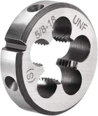 5/8-18 UNF Round Die, Machine Thread Right Hand Threading Die, Alloy Tool Steel Screw Thread Cutting Die