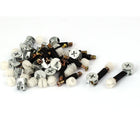 3-in-1 Furniture Connecting Kit 15mm OD Cam Fitting, 6x35mm Dowel Screws, 11mm OD Pre-Inserted Nut 20 Sets