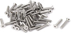 M2.5x14mm Hex Socket Flat Head Countersunk Bolts Screw 50pcs