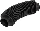Machinery Rubber Flexible Bellows Ball Screw Cover 4cm Inner Dia Black