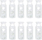 LinkMejor 10pcs Spring Cord Locks Plastic End Stopper Double Holes Toggle Fastener Rope End for Drawstrings, Shoelaces,