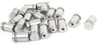 Frameless Glass 16mm x 25mm Stainless Steel Standoff Pins Clamp 20pcs