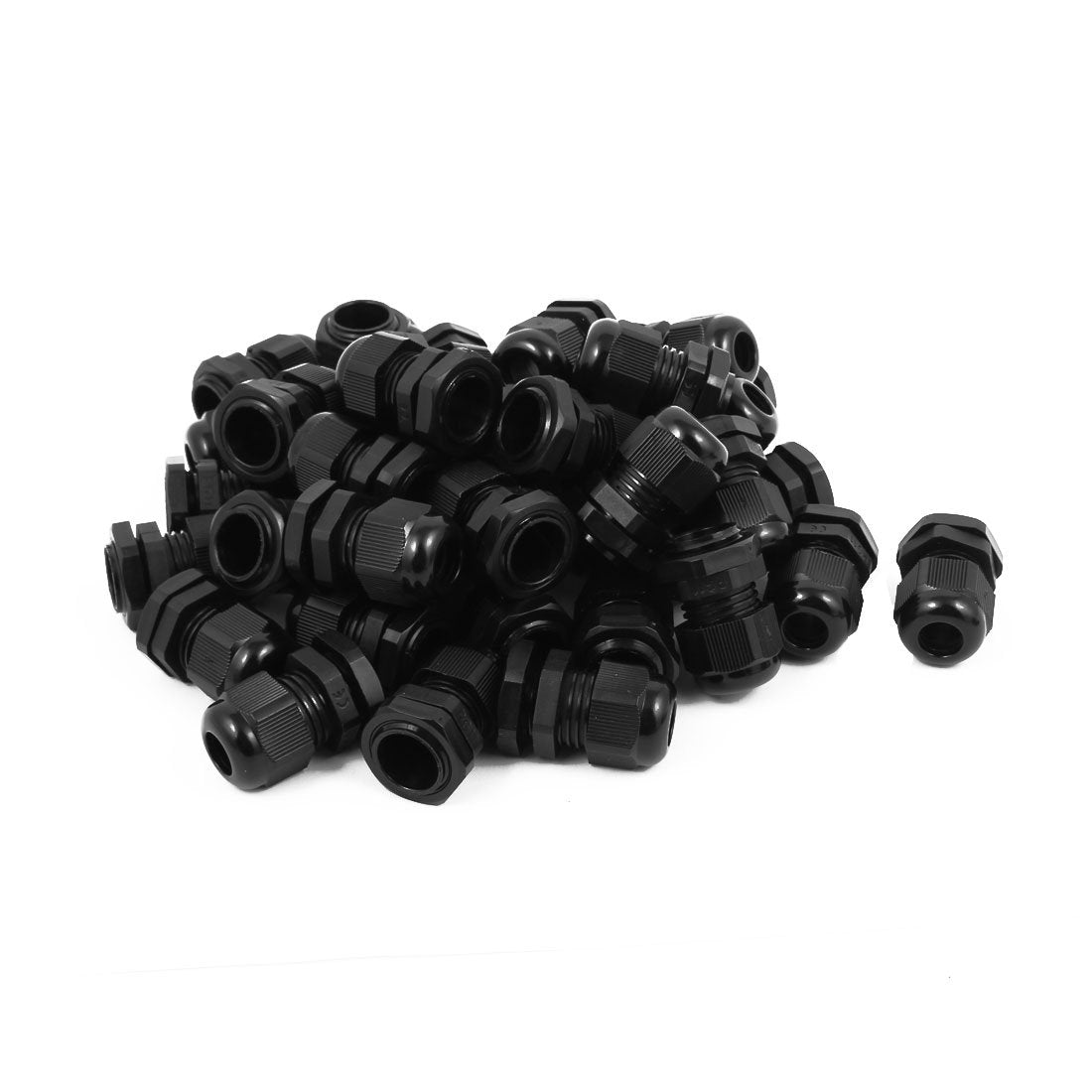 a16040800ux0082 PG11 Waterproof IP68 Safety Nylon Cable Gland Connector Joints 40pcs (Pack of 40)