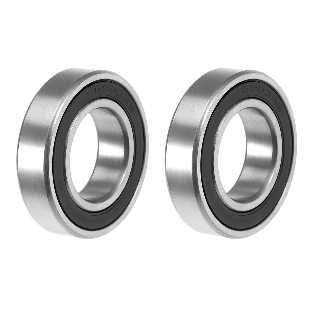 6903-2RS Deep Groove Ball Bearing 17x30x7mm Double Sealed ABEC-3 Bearings 2-Pack