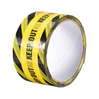 Caution Warning Stripe Sticker Adhesive Tape Keep Out Marking, 82 Ft x 2 Inch(LxW), Yellow Black for Workplace Wet Floor Caution