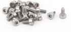 M2x4mm T6 Torx Drive 304 Stainless Steel Torx Socket Head Cap Screw 20pcs