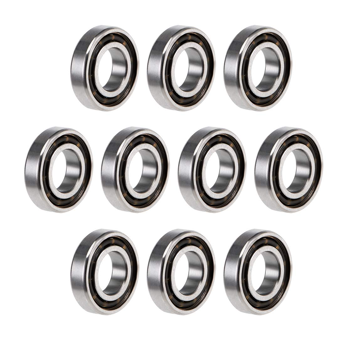 MR84ZK Deep Groove Ball Bearings 4mm Inner Dia 8mm OD 2mm Bore Single Shielded Chrome Steel Z2 10pcs
