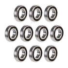 MR84ZK Deep Groove Ball Bearings 4mm Inner Dia 8mm OD 2mm Bore Single Shielded Chrome Steel Z2 10pcs