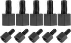 M3x5mm+6mm Male-Female Hex Nylon PCB Motherboard Spacer Standoff for FPV Drone Quadcopter, Computer & Circuit Board Black 50pcs