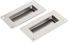Skjult indskudt flush greb håndtag hardware 2stk