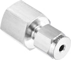 Compression Tube Fitting 1/4NPT Female Thread x 3mm Tube OD Straight Coupling Adapter 304 Stainless Steel
