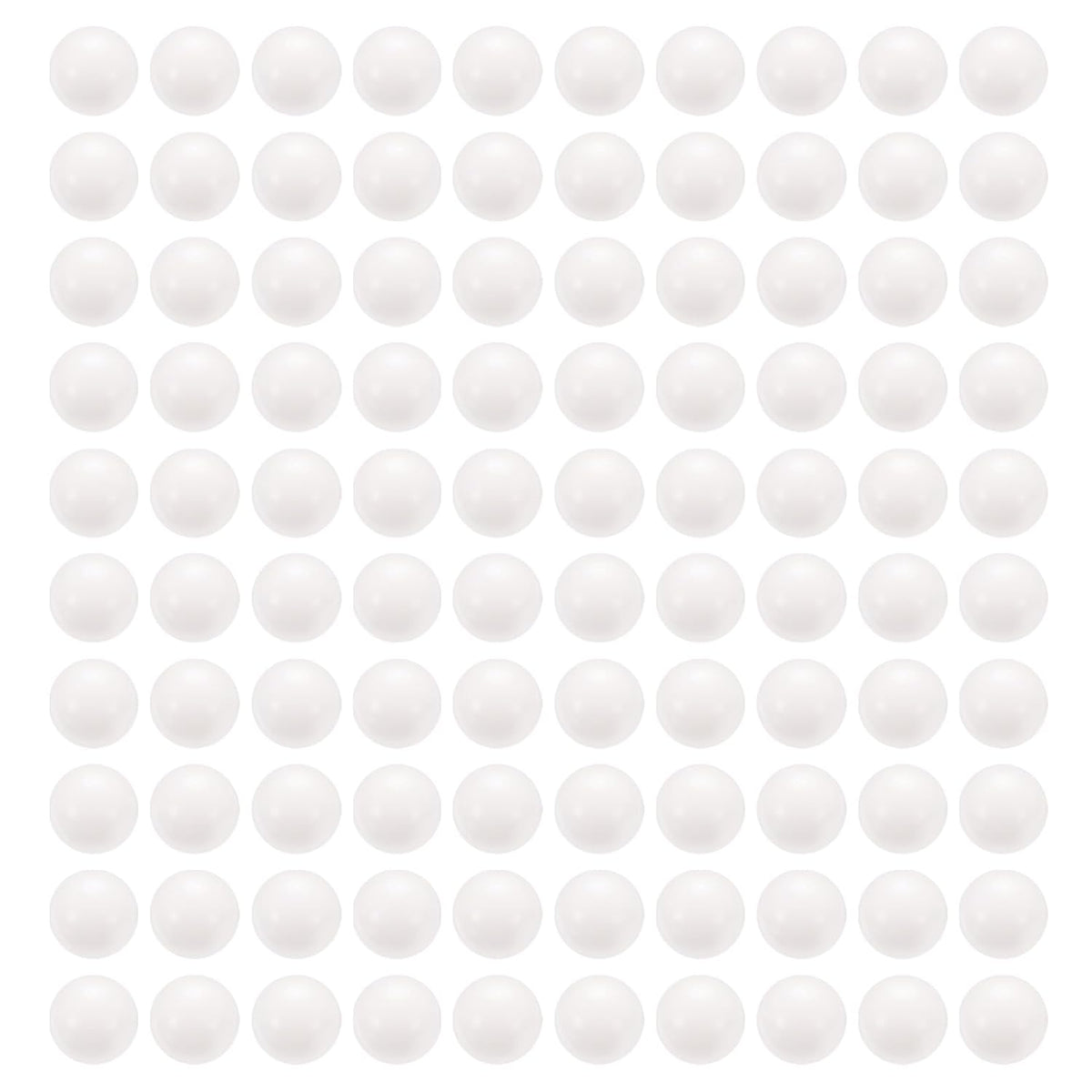 100pcs POM Bearing Balls 1/2" 12.7mm Solid Plastic Bearing Balls, Precision POM Balls